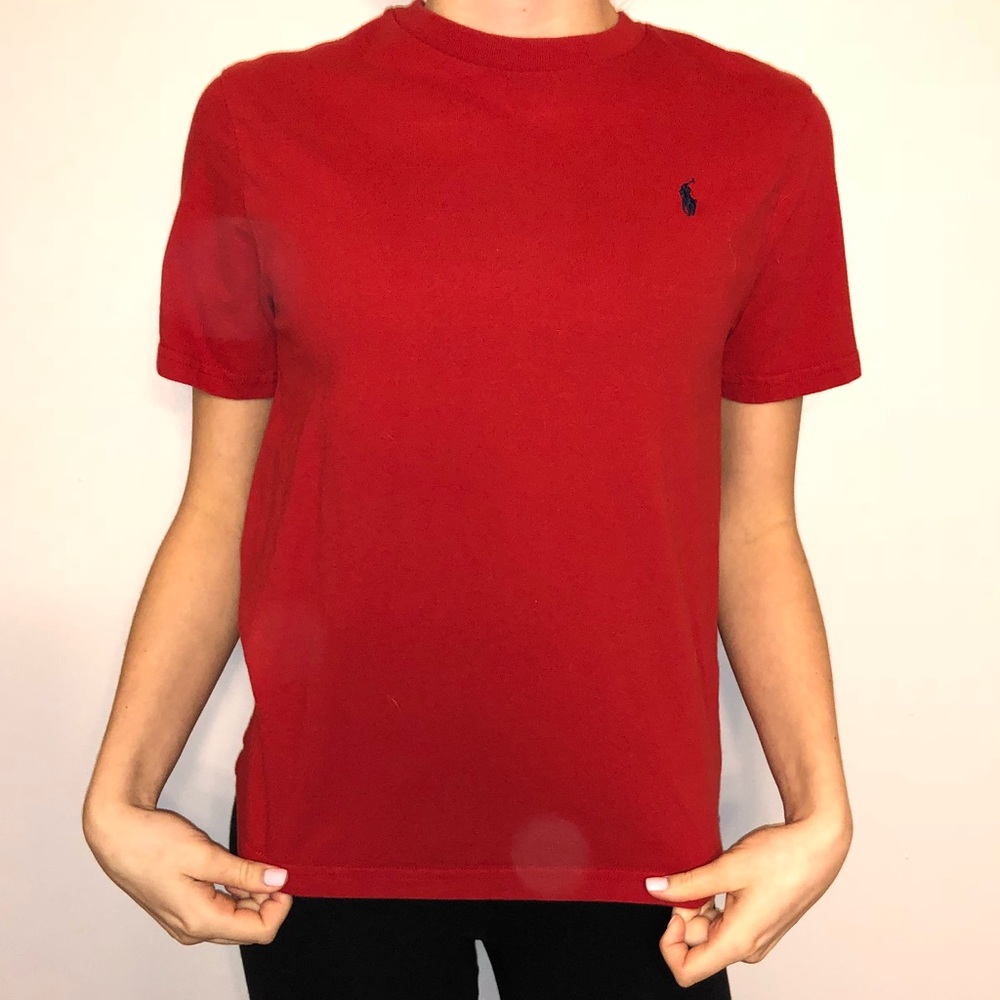 Red Ralph Lauren Tee